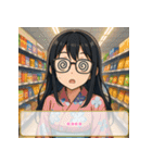 ファッション迷子の委員長（個別スタンプ：20）