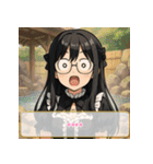 ファッション迷子の委員長（個別スタンプ：23）