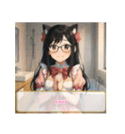 ファッション迷子の委員長（個別スタンプ：26）