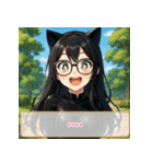 ファッション迷子の委員長（個別スタンプ：27）