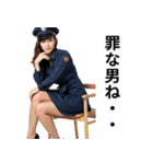 架空の面白い警察（個別スタンプ：1）