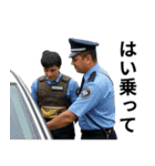架空の面白い警察（個別スタンプ：27）