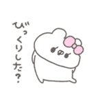 くまやん。332〜うっかり系女子〜（個別スタンプ：20）