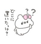 くまやん。332〜うっかり系女子〜（個別スタンプ：34）