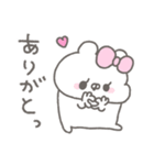 くまやん。332〜うっかり系女子〜（個別スタンプ：37）