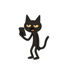 けだるい黒猫★けっだるニャン3（個別スタンプ：2）