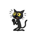 けだるい黒猫★けっだるニャン3（個別スタンプ：11）