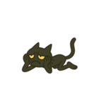 けだるい黒猫★けっだるニャン3（個別スタンプ：12）