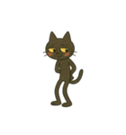 けだるい黒猫★けっだるニャン3（個別スタンプ：17）