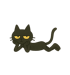 けだるい黒猫★けっだるニャン3（個別スタンプ：24）