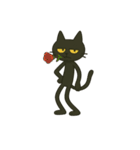 けだるい黒猫★けっだるニャン3（個別スタンプ：25）