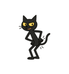 けだるい黒猫★けっだるニャン3（個別スタンプ：29）