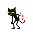 けだるい黒猫★けっだるニャン3（個別スタンプ：36）