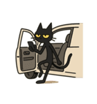 けだるい黒猫★けっだるニャン3（個別スタンプ：39）