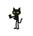 けだるい黒猫★けっだるニャン3（個別スタンプ：40）