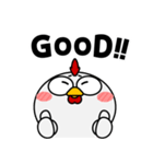ニワトリ de あーる★ずっと使える（個別スタンプ：6）