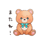 甘党のやさしいくま（個別スタンプ：8）