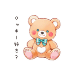 甘党のやさしいくま（個別スタンプ：10）