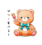 甘党のやさしいくま（個別スタンプ：24）