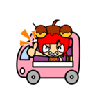 悪カワなたこ焼きキッチンカー（個別スタンプ：2）