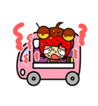 悪カワなたこ焼きキッチンカー（個別スタンプ：3）