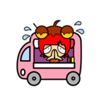 悪カワなたこ焼きキッチンカー（個別スタンプ：6）