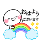 ず～っと使える♡透明感溢れるスタンプ大人（個別スタンプ：5）