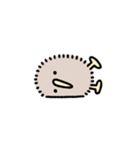 動く！ゆるいふわふわキーウィ（個別スタンプ：4）