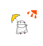 動く豚（個別スタンプ：4）