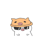 動く豚（個別スタンプ：5）