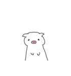 動く豚（個別スタンプ：9）