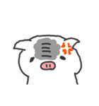 動く豚（個別スタンプ：10）