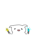 動く豚（個別スタンプ：12）