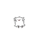 動く豚（個別スタンプ：15）