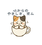 感情まろやかネコ（時々ドス）（個別スタンプ：26）