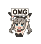 メルフィ：バニーガール編（個別スタンプ：9）