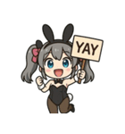 メルフィ：バニーガール編（個別スタンプ：10）
