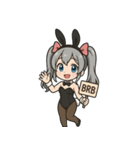 メルフィ：バニーガール編（個別スタンプ：15）