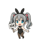 メルフィ：バニーガール編（個別スタンプ：16）