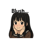 癒し系JKのリアクションスタンプ（個別スタンプ：16）