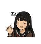癒し系JKのリアクションスタンプ（個別スタンプ：18）
