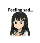 癒し系JKのリアクションスタンプ（個別スタンプ：30）