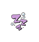 文字・顔アレンジ向け♪シマエナガ（個別スタンプ：40）