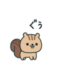 うろうろ動物スタンプ3/適当お返事編（個別スタンプ：21）