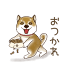 笑う門には♡柴犬さん【やや辛口】（個別スタンプ：8）