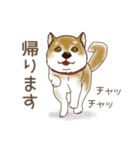 笑う門には♡柴犬さん【やや辛口】（個別スタンプ：17）