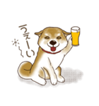 笑う門には♡柴犬さん【やや辛口】（個別スタンプ：18）