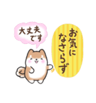 【大人の気遣い】敬語♡まるまる豆柴（個別スタンプ：27）