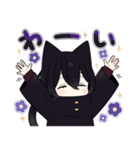 黒猫さんβ【毎日使えるスタンプ】（個別スタンプ：28）