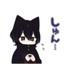 黒猫さんβ【毎日使えるスタンプ】（個別スタンプ：29）